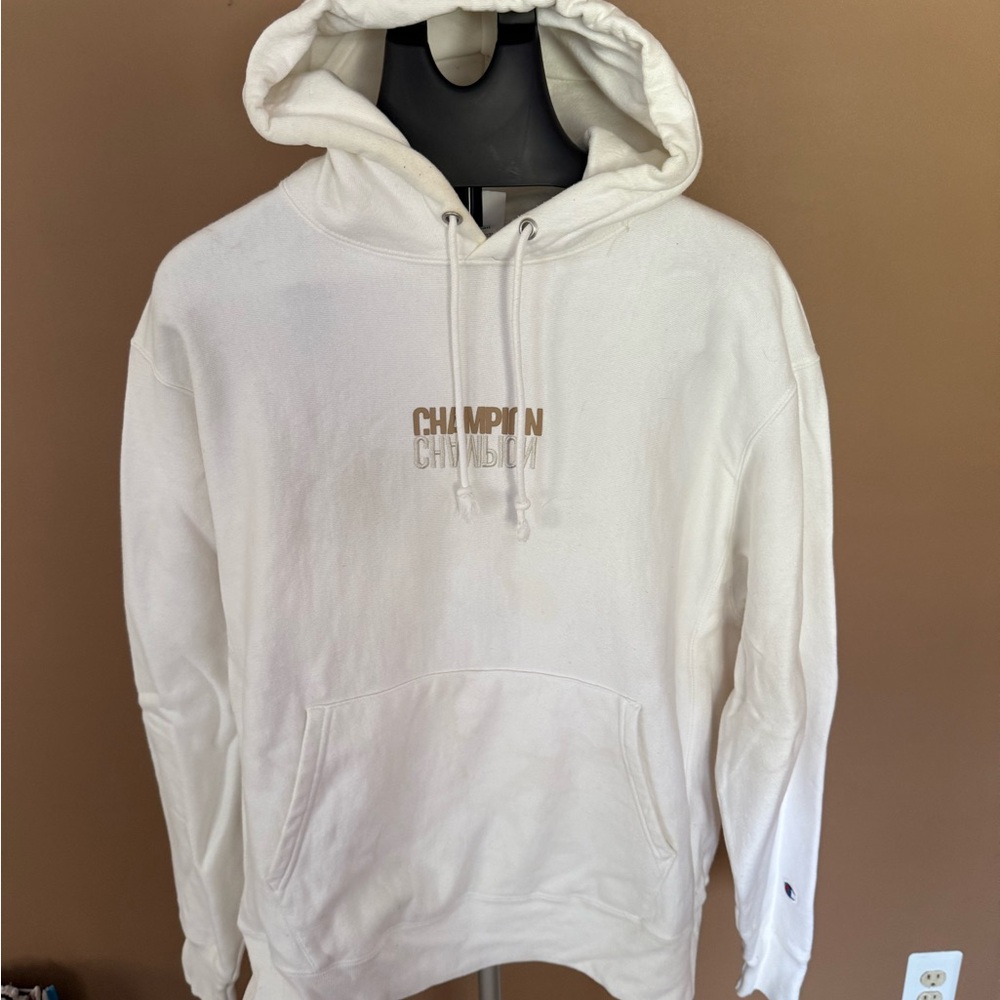 Champion White Hoodie for Men